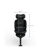 Kinderkraft gyerekülés I-360 Plus 2 i-Size Isofix 40-150cm fekete