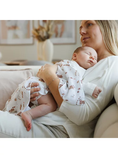 BabyOno Textilpelenka színes 3db bambusz - barna 397/15