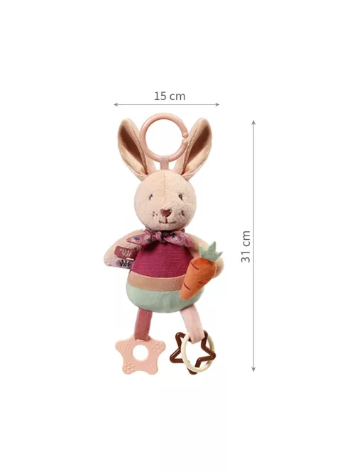 BabyOno Csörgő Karolina nyuszi plüss 31cm 1685