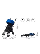 Fill sportbabakocsi Glider fekete-kék 107-41