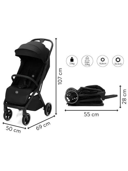 Fillikid Sportbabakocsi Cooper S1-06 - fekete