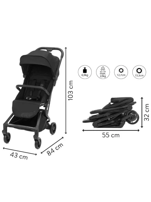 Fillikid Sportbabakocsi Avero S832-06 - fekete