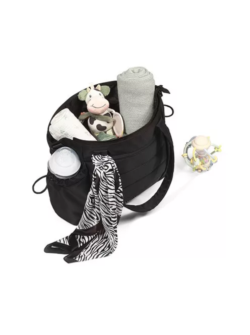 BabyOno Pelenkázótáska CAMI 45x12x30 cm - fekete 1672/01