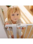 Babyono ajtórács fém, toldalékkal, 75-96cm 1681