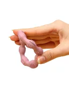 BabyOno Rágóka RING szilikon gyűrű - bézs 825/04