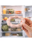 BabyOno Rágóka RING szilikon gyűrű - bézs 825/04