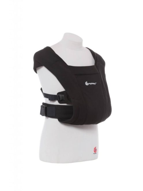Ergobaby Embrace Hordozó: Pure Black / Fekete