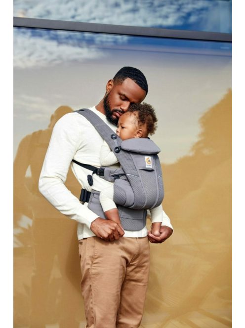 Ergobaby Omni Breeze Hordozó: Graphite Grey / Grafit szürke