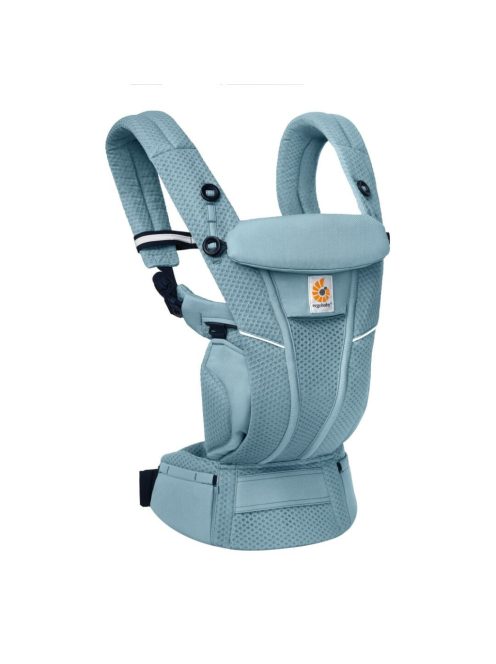 Ergobaby Omni Breeze Hordozó: Slate Blue / Világos zöld