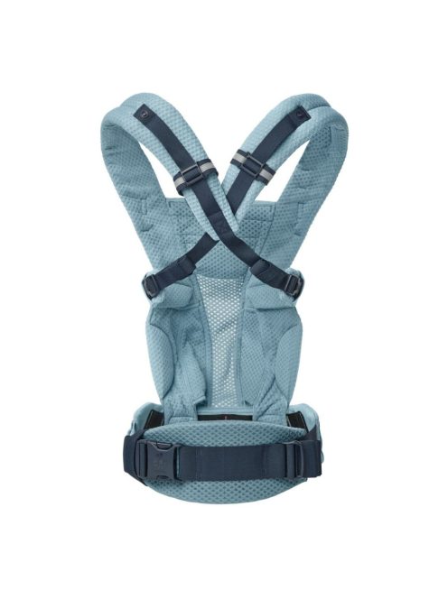 Ergobaby Omni Breeze Hordozó: Slate Blue / Világos zöld