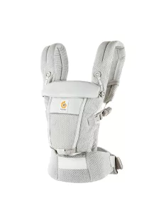   Ergobaby Adapt Soft Flex Mesh Hordozó: Pearl Grey / Gyöngy szürke