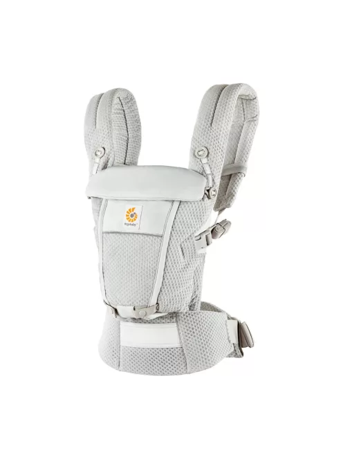 Ergobaby Adapt Soft Flex Mesh Hordozó: Pearl Grey / Gyöngy szürke