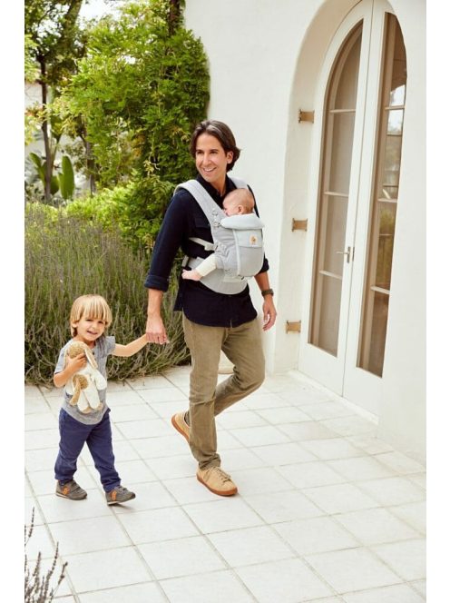 Ergobaby Adapt Soft Flex Mesh Hordozó: Pearl Grey / Gyöngy szürke