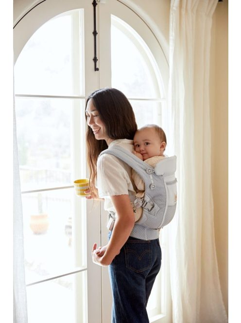 Ergobaby Adapt Soft Flex Mesh Hordozó: Pearl Grey / Gyöngy szürke