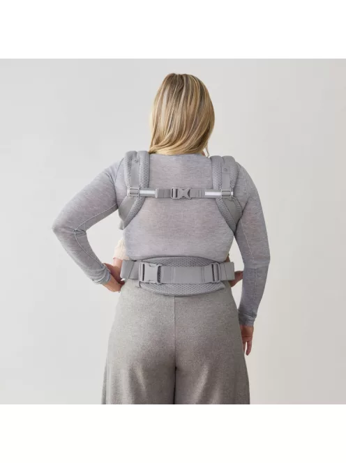 Ergobaby Adapt Soft Flex Mesh Hordozó: Pearl Grey / Gyöngy szürke