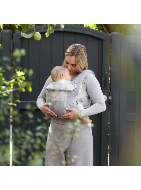 Ergobaby Adapt Soft Flex Mesh Hordozó: Pearl Grey / Gyöngy szürke