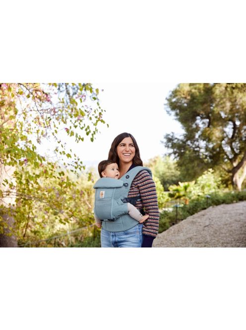Ergobaby Adapt Soft Flex Mesh Hordozó: Slate Blue / Világos kék