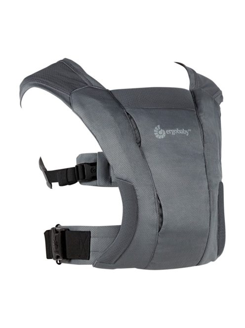 Ergobaby Embrace Hordozó Soft Air Mesh: Washed Black / Mosott fekete