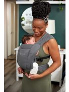 Ergobaby Embrace Hordozó Soft Air Mesh: Washed Black / Mosott fekete