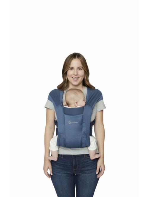 Ergobaby Embrace Hordozó Soft Air Mesh: Blue / Kék