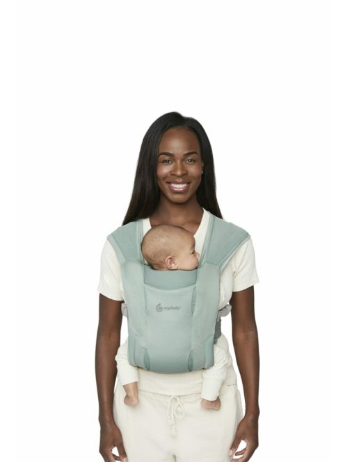 Ergobaby Embrace Hordozó Soft Air Mesh: Sage / Zsálya zöld