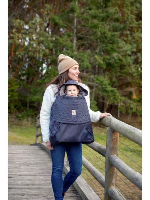 Ergobaby All Weather Hordozó takaró - Charcoal / Szürke