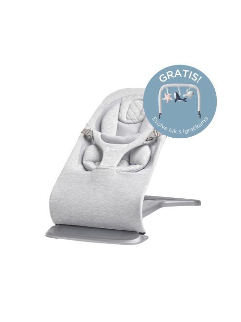 Ergobaby Evolve 3 in 1 Pihenőszék - Light Grey / Világos szürke