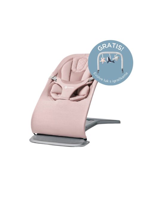 Ergobaby Evolve 3 in 1 Pihenőszék - Blush Pink / Rózsaszín