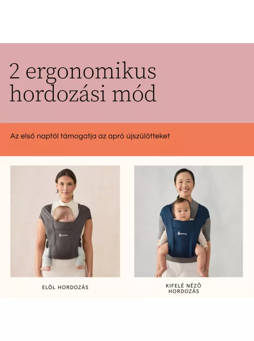 Ergobaby Embrace Hordozó: Soft Olive / Olivazöld