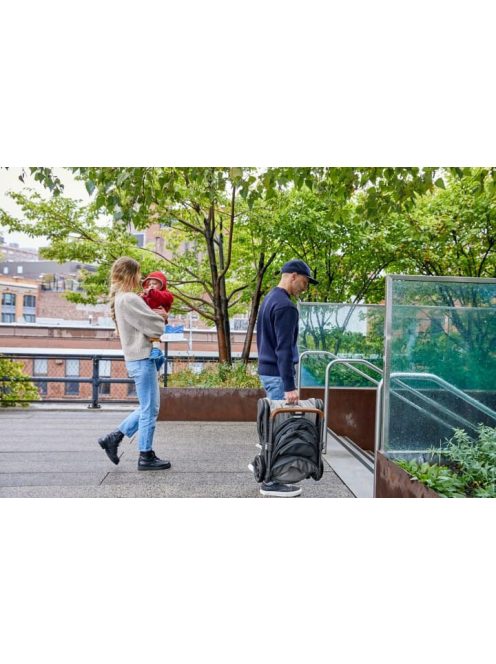 Ergobaby Metro+ Deluxe kompakt városi babakocsi London Grey / Szürke