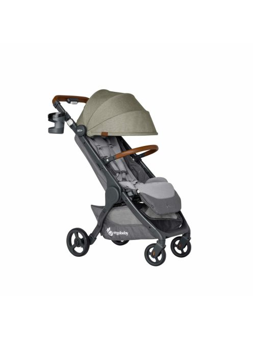 Ergobaby Metro+ Deluxe kompakt városi babakocsi Empire State Green / Zöld