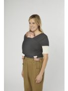 Ergobaby Aura Sustainable Knit Hordozókendő: Soft Black / Fekete