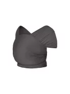 Ergobaby Aura Sustainable Knit Hordozókendő: Soft Black / Fekete