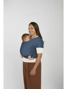   Ergobaby Aura Sustainable Mesh Hordozókendő: Twilight Navy / Kék