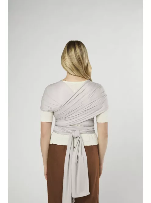 Ergobaby Aura Sustainable Mesh Hordozókendő: Soft Grey / Szürke