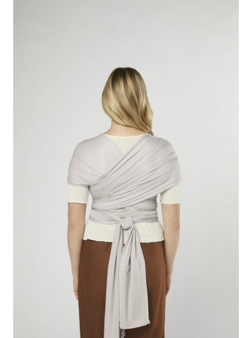 Ergobaby Aura Sustainable Mesh Hordozókendő: Soft Grey / Szürke