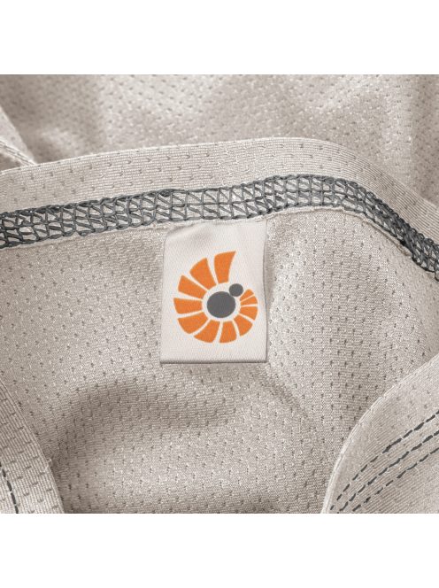 Ergobaby Aura Sustainable Mesh Hordozókendő: Soft Grey / Szürke