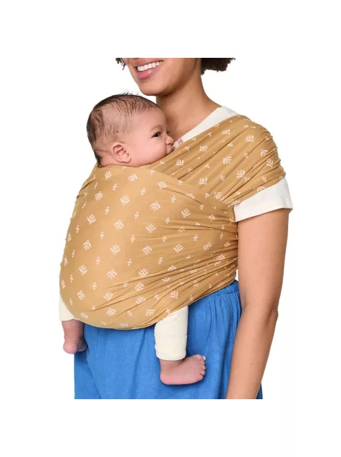 Ergobaby Aura Sustainable Knit Hordozókendő: Grey Stripes / Szürke csíkos