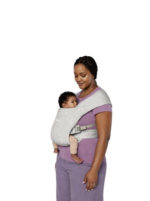 Ergobaby Embrace Hordozó: Soft Grey / szürke