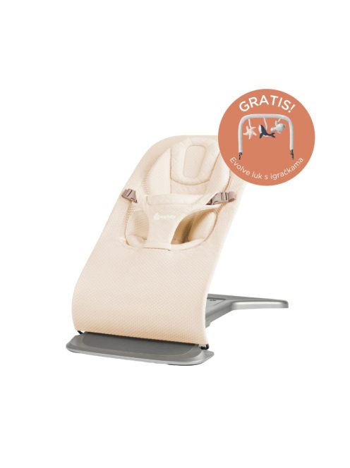 Ergobaby Evolve Pihenőszék Mesh - Cream / Krém
