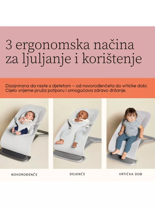 Ergobaby Evolve Pihenőszék Mesh - Sage Green / Zsályazöld