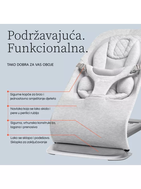 Ergobaby Evolve 3 in 1 Pihenőszék - Oxford Blue / Oxford kék