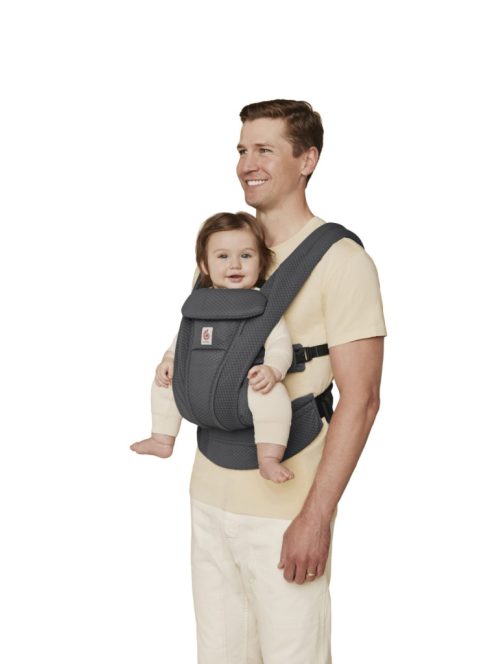 Ergobaby Omni Deluxe Mesh Hordozó: Graphite Grey / Grafit szürke