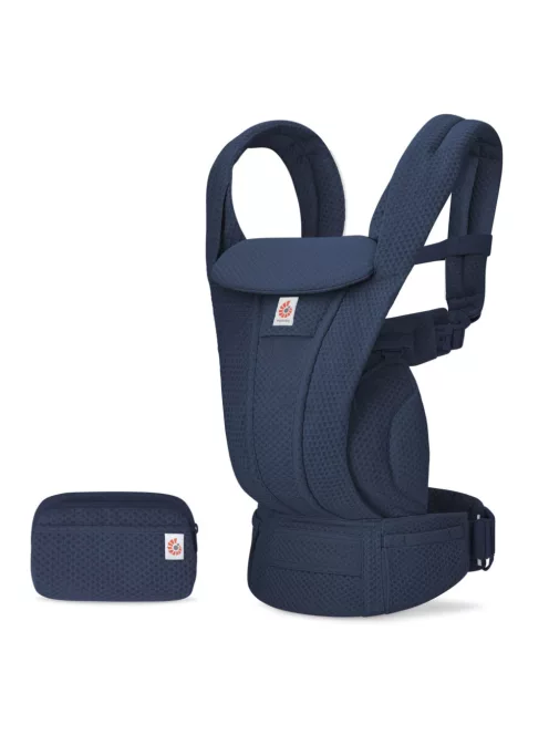 Ergobaby Omni Deluxe Mesh Hordozó - Midnight Blue / Kék