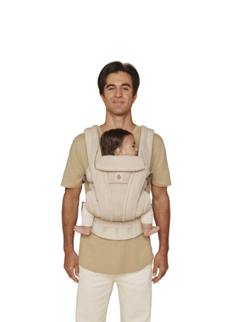 Ergobaby Omni Deluxe Mesh Hordozó: Natural Beige / Bézs