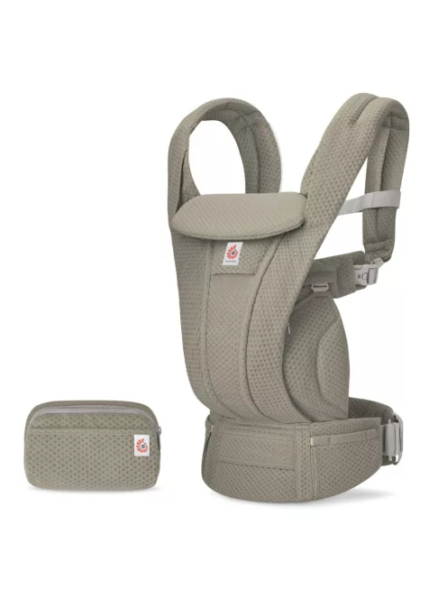 Ergobaby Omni Deluxe Mesh Hordozó - Soft Olive / Olivazöld