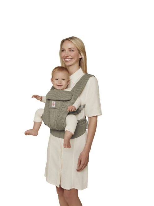 Ergobaby Omni Deluxe Mesh Hordozó: Soft Olive / Olivazöld