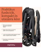 Ergobaby Metro3 kompakt városi babakocsi- Natural Beige / Bézs