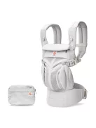 Ergobaby Omni 360 Cool Air Mesh Hordozó: - Pearl Grey / Gyöngy szürke