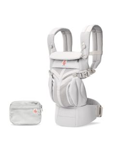   Ergobaby Omni 360 Cool Air Mesh Hordozó: - Pearl Grey / Gyöngy szürke